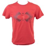 Unisex T-shirt "LATVIJA", The Adder, Red
