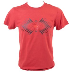 Unisex t-shirt "latvija", the adder, red