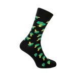 Cotton Socks "I Love Broccoli", Black