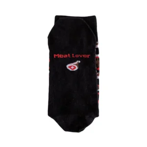 cotton-socks-meat-lover-sole-44233 Cotton socks "meat lover", black