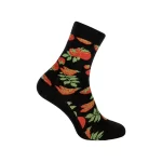 Cotton Socks "More Ketchup", Black