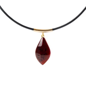 Amber necklace with string