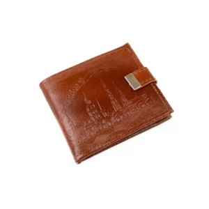 Men’s wallet from genuine leather - rīga, 10x12 cm