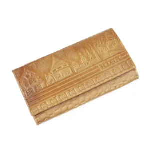 Women’s wallet from genuine leather - riga, 10x18 cm
