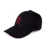 Baseball Cap with Lion, Black