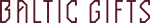 BalticGifts footer logo wordmark