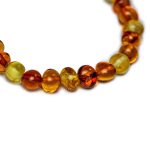 Amber Bracelet, Multicolour ⌀ 6 cm