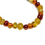 Amber Bracelet, Multicolour ⌀ 6 cm