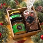 Christmas Gift Set - Delicious gingerbread, Forest flower honey and Honey marmalade with blackcurrant