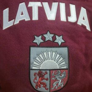 Hoodie "latvija" with coat of arms