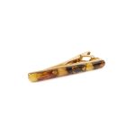 Amber Necktie Clip