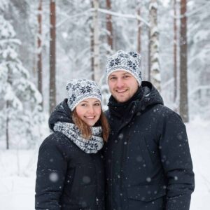 knitted-hat-with-morning-star-white-10 Knitted hat with morning star, white