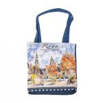 Cotton Tote-bag “Blackhead's House”, 32 x 34 cm