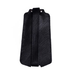 Key Holder in Genuine Leather, Riga Black Cat, Black Key holder in genuine leather, riga black cat, black