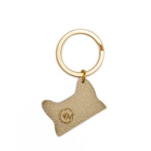 Key Ring with Riga Black Cat, Riga, Metallic Key ring with riga black cat, riga, metallic