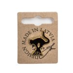 Pin with Black Cat on Tower, RĪGA, 2 x 3 cm