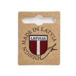 Souvenir Pin Latvian Flag Emblem, LATVIJA