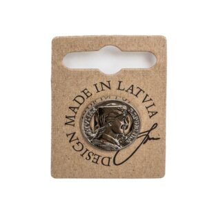 Souvenir pin "milda", latvijas republika