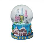 Water Ball with Towers of the Old Town Riga, 65 ml