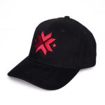Baseball Cap Ethno, Auseklis Sign, Black