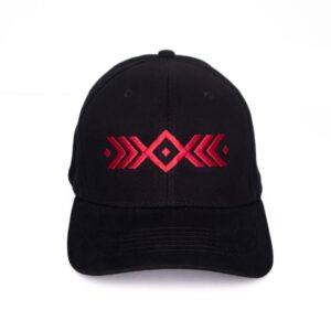 Baseball cap ethno, laima sign, black