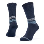Merino Wool Socks with Cushion, Everyday, Blue