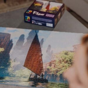 Puzzle 1000 "flow" – boat