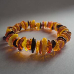 amber-bracelet–rok-colors-1 Amber bracelet, ⌀ 6 cm