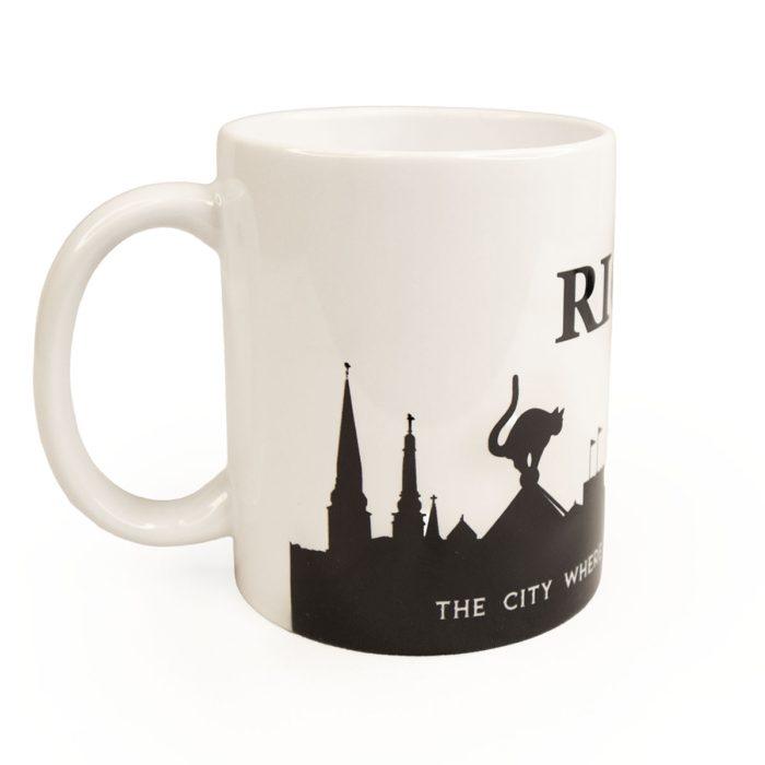 Mug – the city & black cats, 300 ml