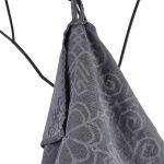 Linen Kitchen Towel, Dark Grey, 42 x 43 cm