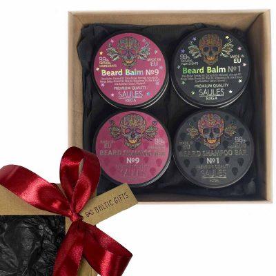 Gift set - men's beard balm and shampoo