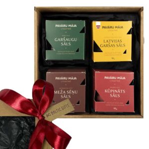 Gift set – chef’s salt selection, 4 flavors