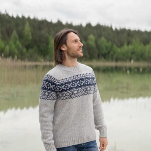 Men's merino wool sweater august