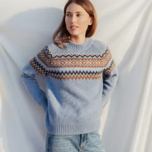 Women’s merino and cashmere sweater, jurga