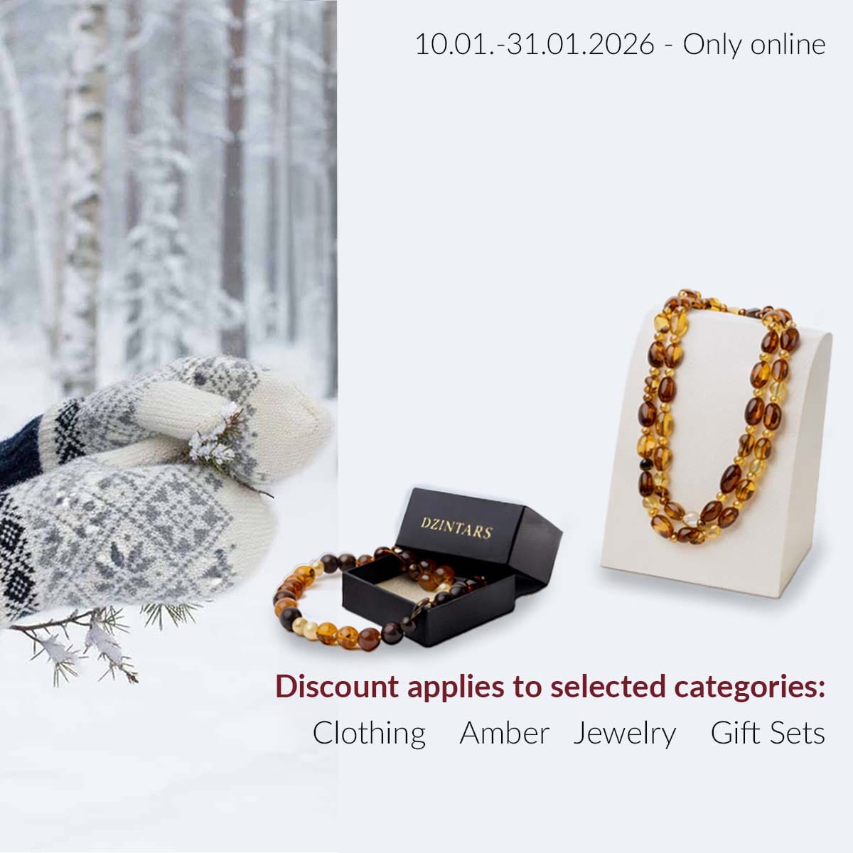 Gifts and souvenirs from baltic states