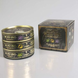 Assorted smoked sprats