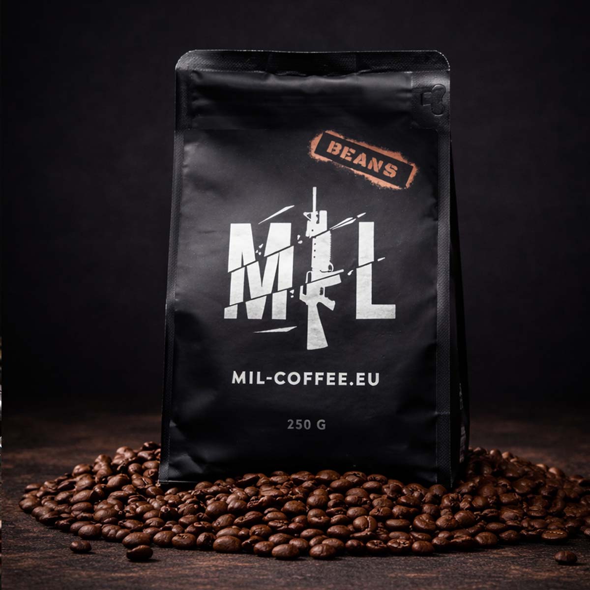 "mil" coffee, ground/beans - beans coffee