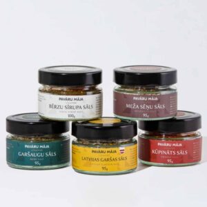 Pavāru māja – flavoured salt, various flavours