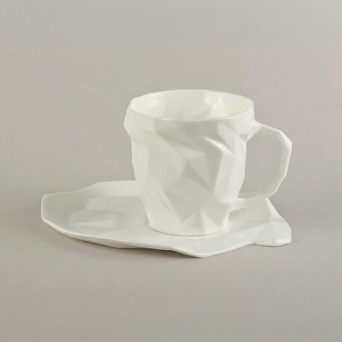 Porcelain mug diamond, 130ml