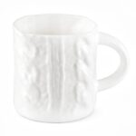 Porcelain Mug with Knitted Texture, 400ml