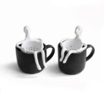 Porcelain Tea Strainer, He/She