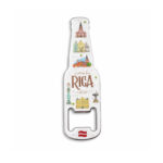Metal Bottle Opener Magnet – Riga Old Town Design