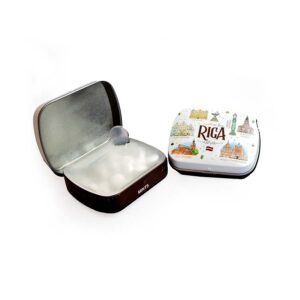 Mint dragee candies – old town riga design
