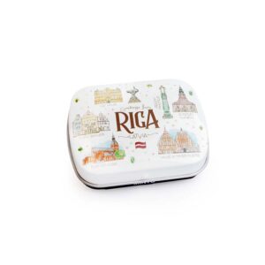 Mint dragee candies – old town riga design
