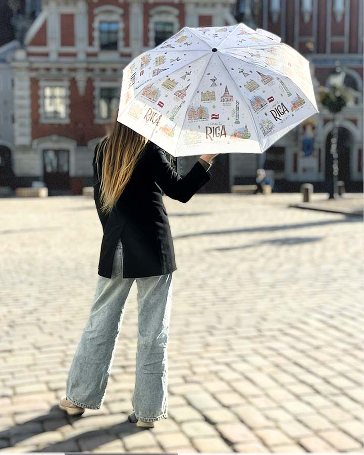 Umbrella– old town riga design