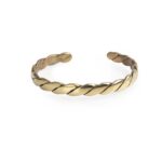 Twisted Brass Bracelet