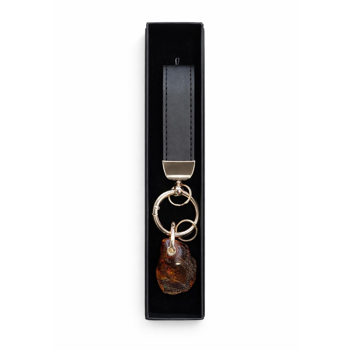 Keychain with amber, 11 cm (copy)