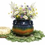 Latgale Ceramic Vase, 20x18cm