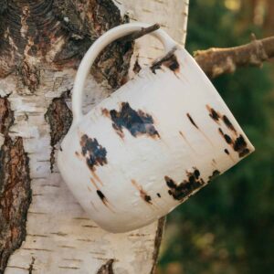 Porcelain mug “birch”, 300 ml