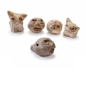 Clay whistle "forest spirit"